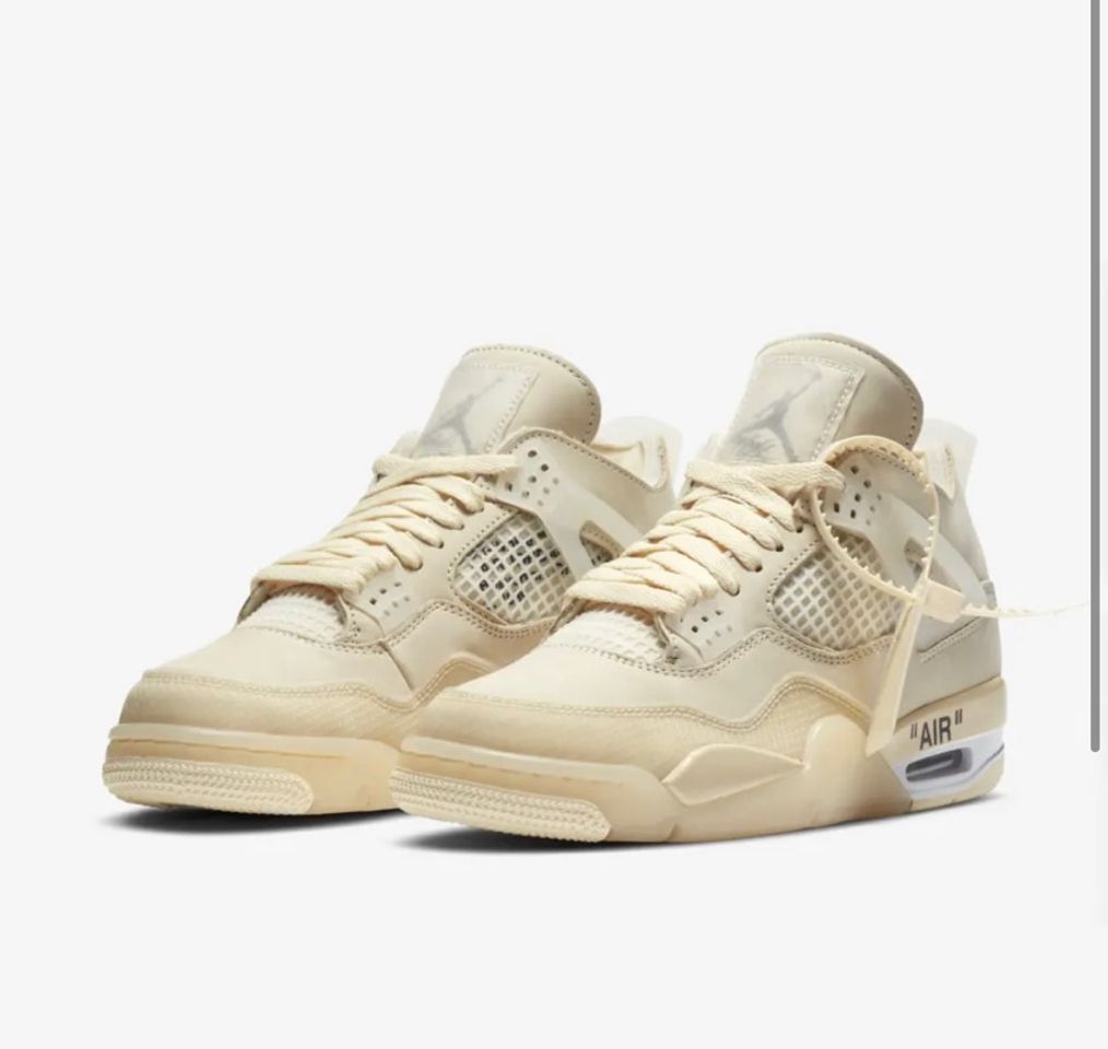 Fashion Jordan 4 Retro Off-White Sail (W) - CV9388-100