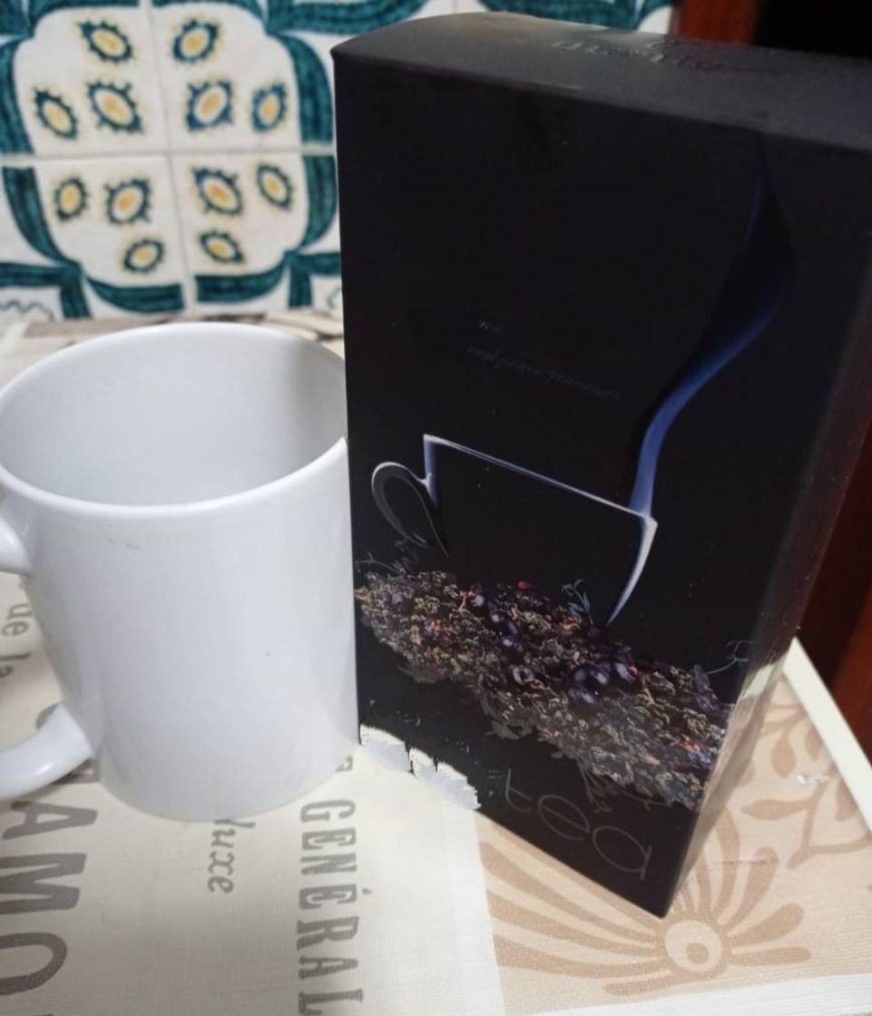 Chá azul ( com groselha)