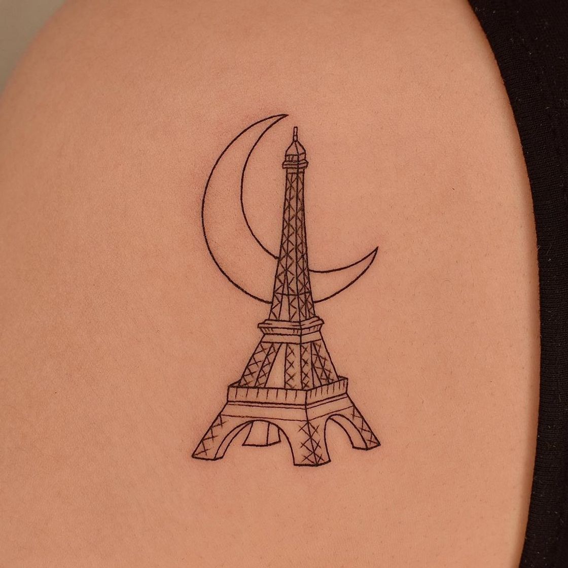 Social Tatuagem Torre Eiffel🗼