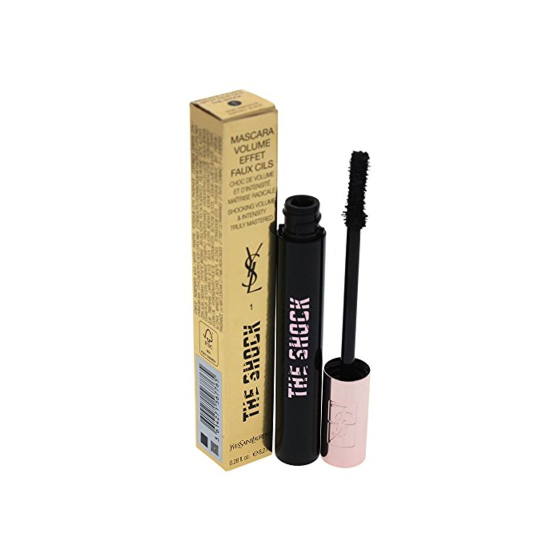 Beauty YSL The Shock Mascara 1-Black