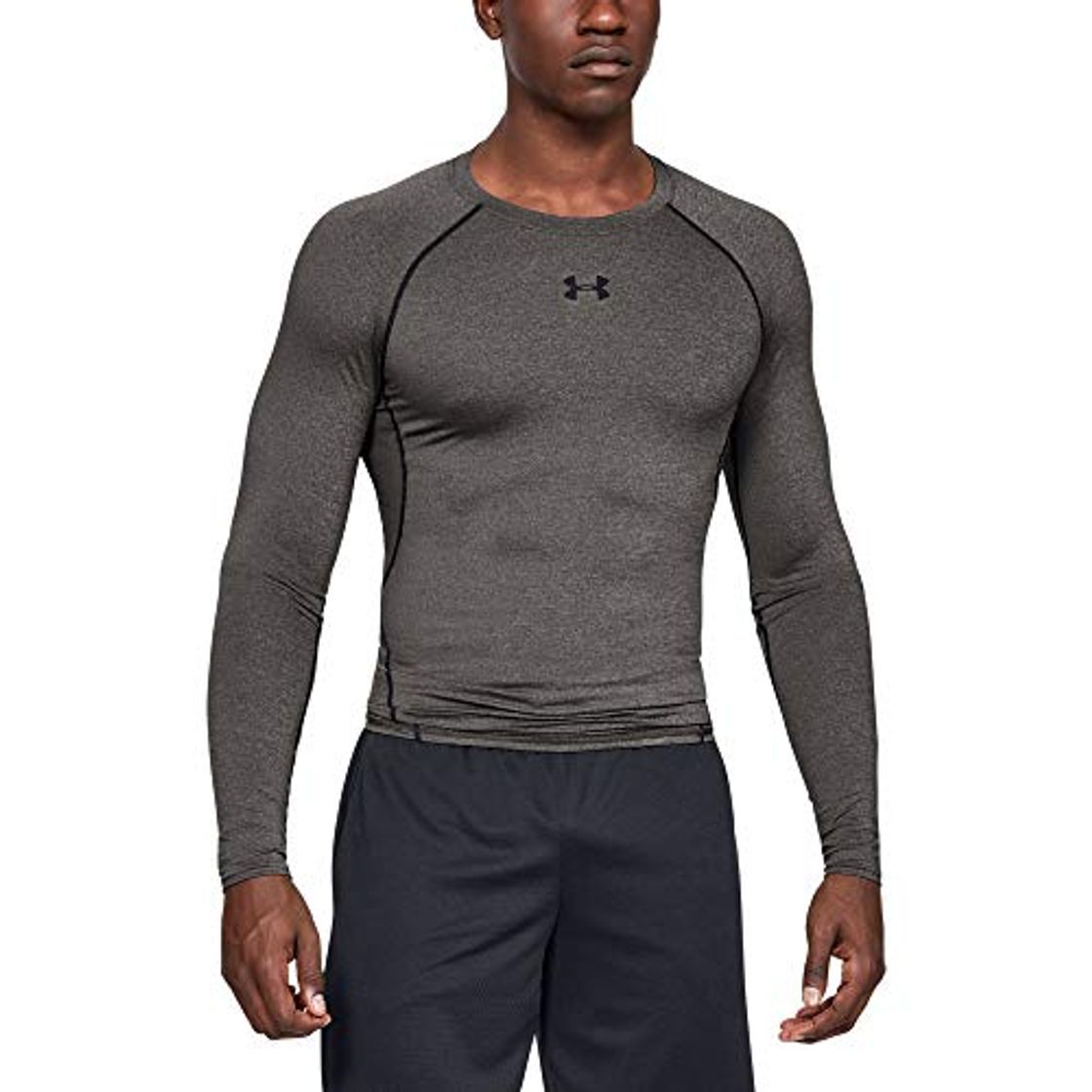 Producto Under Armour UA HeatGear Long Sleeve Camiseta De Manga Larga, Hombre, Gris