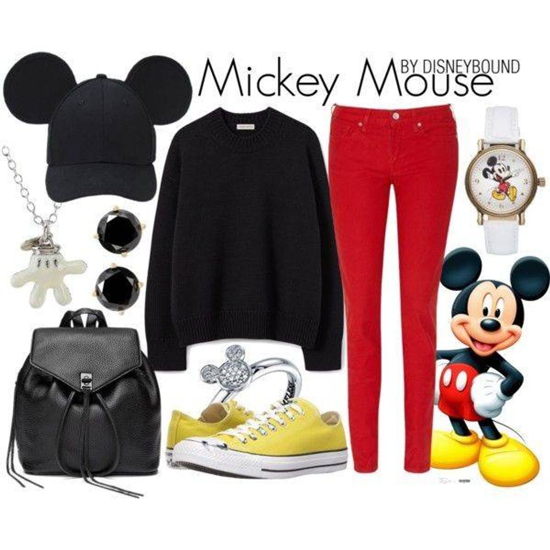 Fashion Mickey e Tênis 