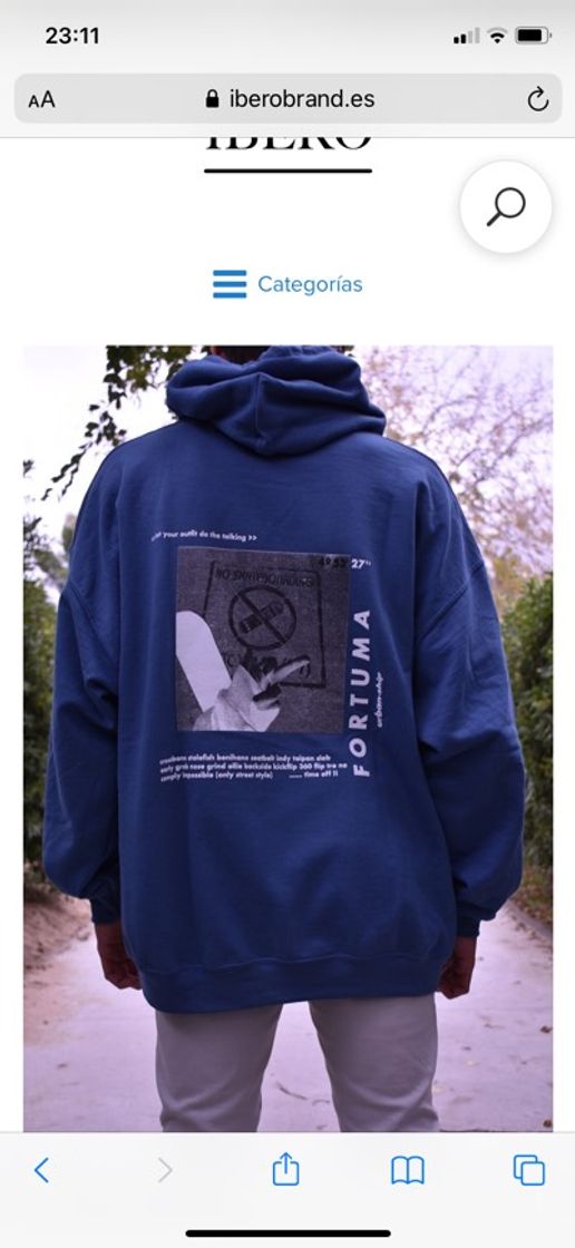 Moda Sudadera Fortuma