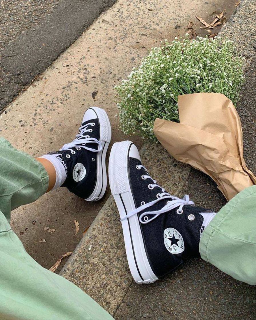 Moda Converse all Star 🖤