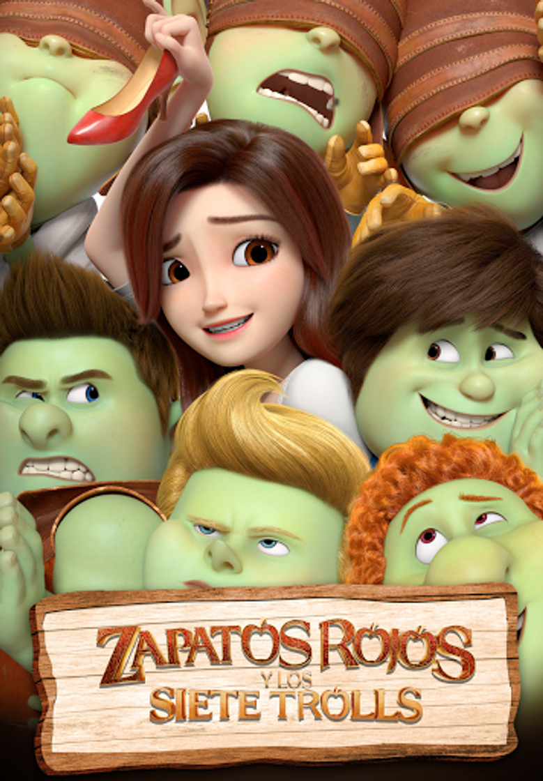 Movie Zapatos rojos y los siete trolls