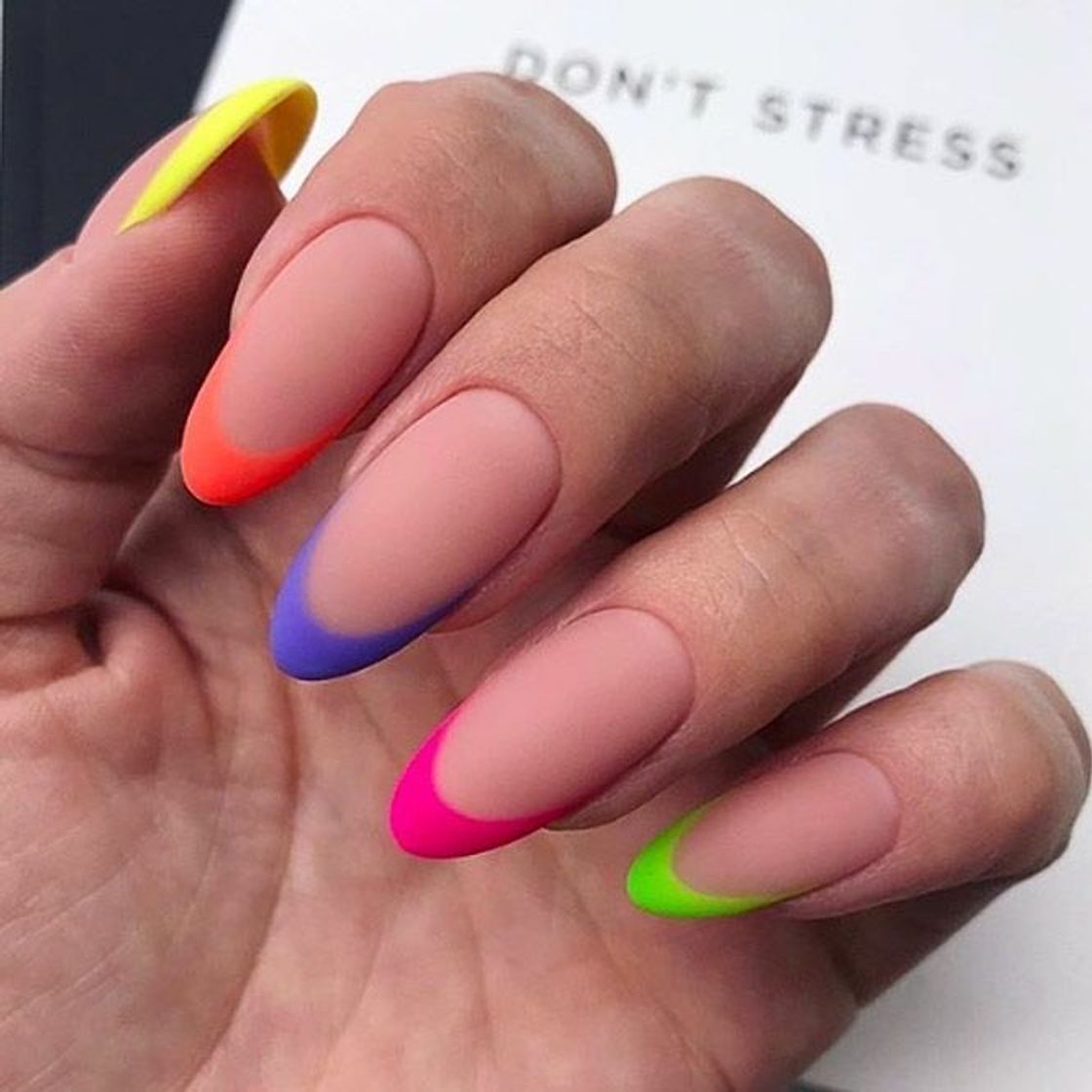 Fashion colorful nails