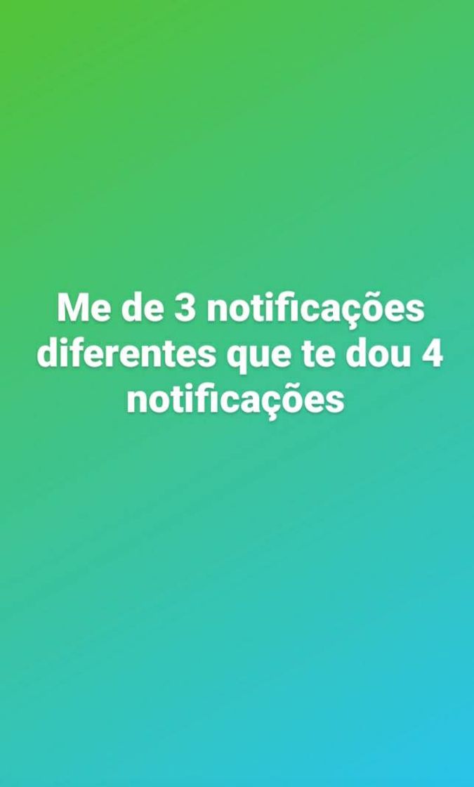 Moda Jogo das notificações 