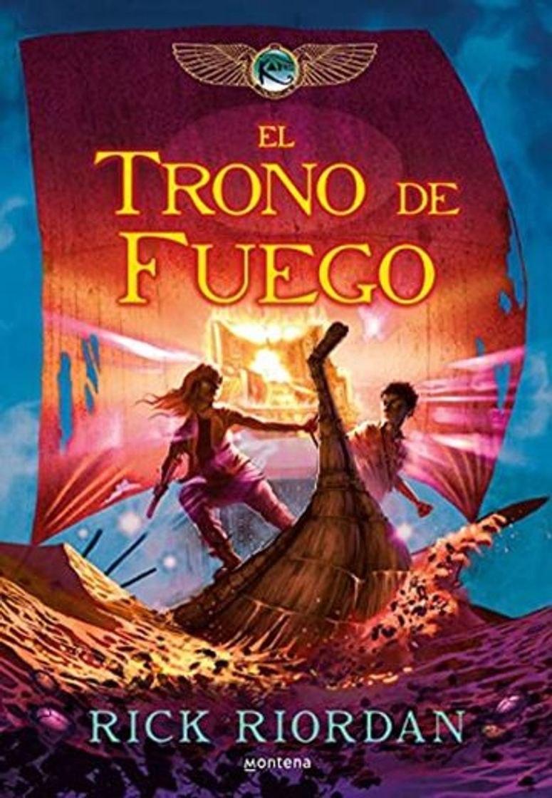 Book El trono de fuego