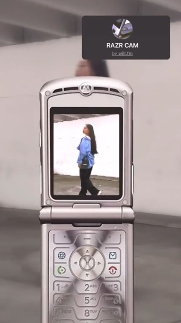 Fashion razr cam