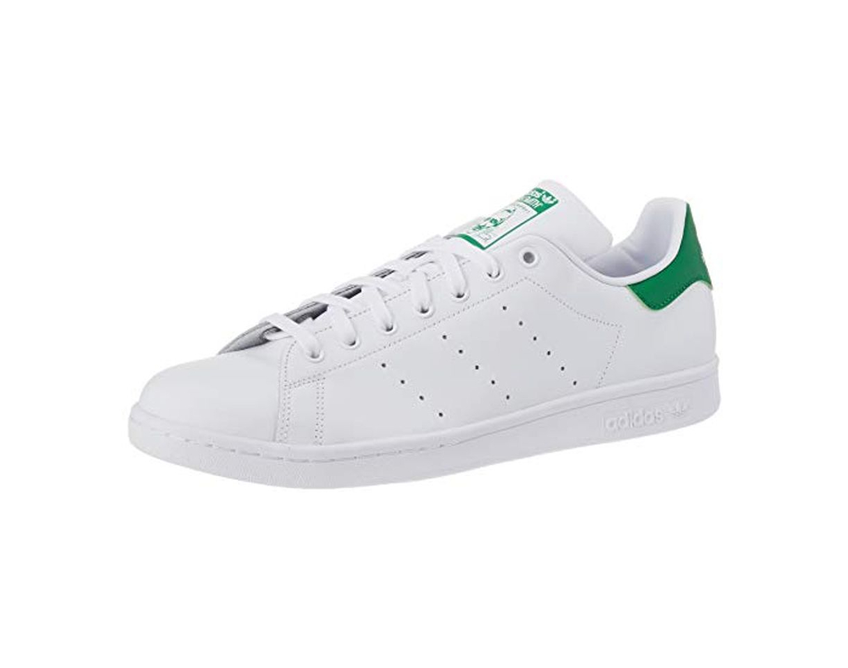 Social Adidas Stan Smith, Zapatillas de Deporte Unisex Adulto, Blanco Core Running White
