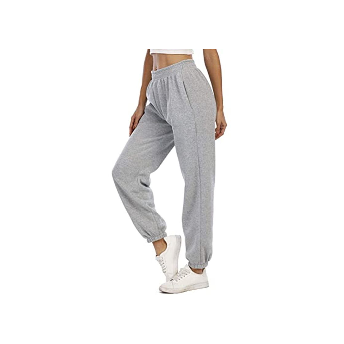 Fashion MoneRffi Mujer Pantalones Deportivos Casuales de Cintura elástica Pantalones Largos Pantalón Deportiva Jogger Pants Sweatpants Correr Pantalones de Entrenamiento