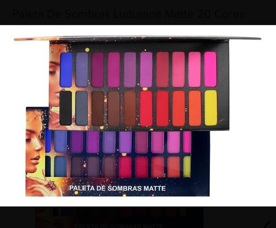 Fashion Paleta de sombra Ludurana 20 cores