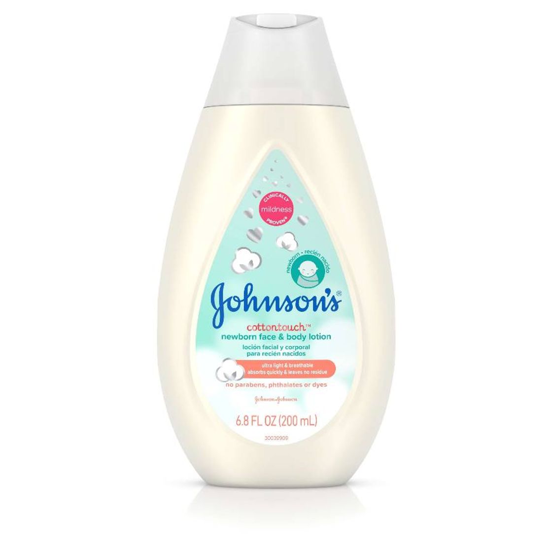 Fashion JOHNSON'S® cottontouch™ loción facial y corporal para recién