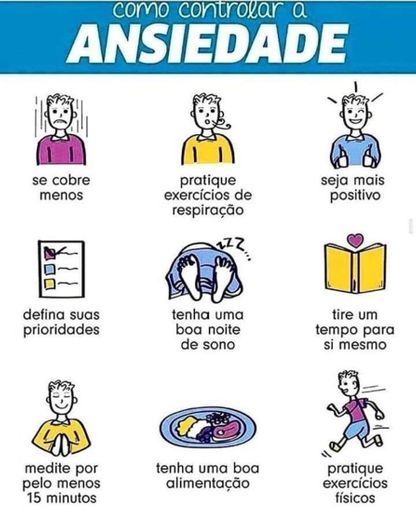 Como controlar a ansiedade 😥 