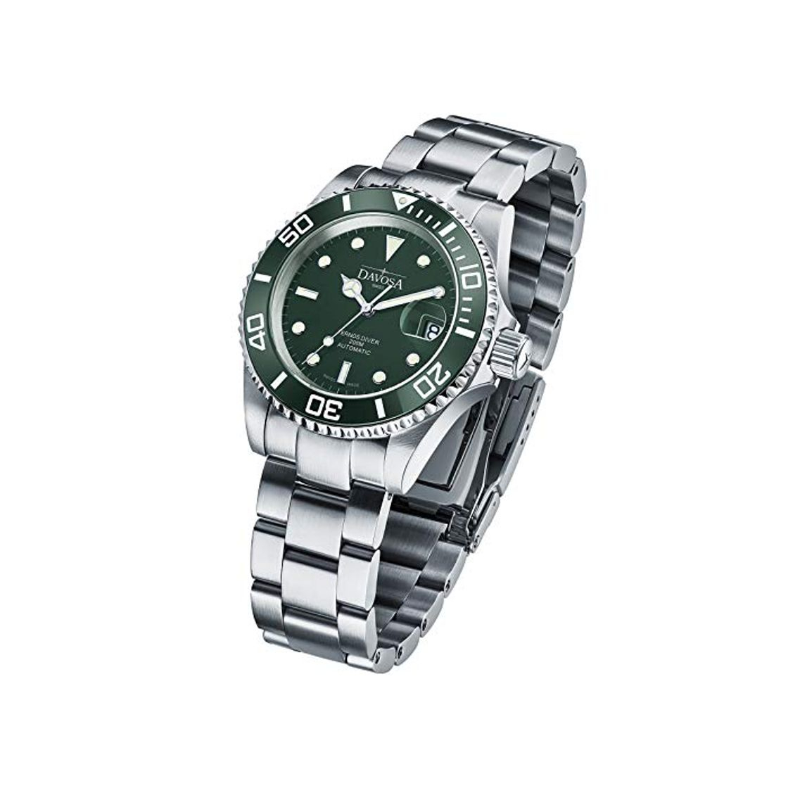 Moda Ternos Ceramic Automatic Green Davosa