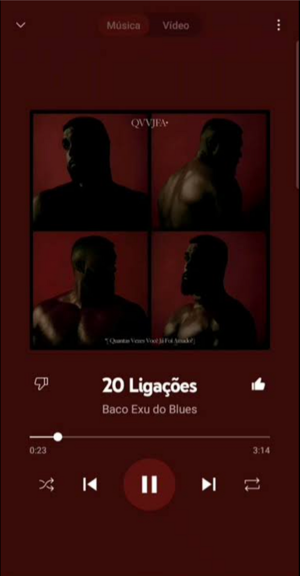 Canción 20 Ligações 