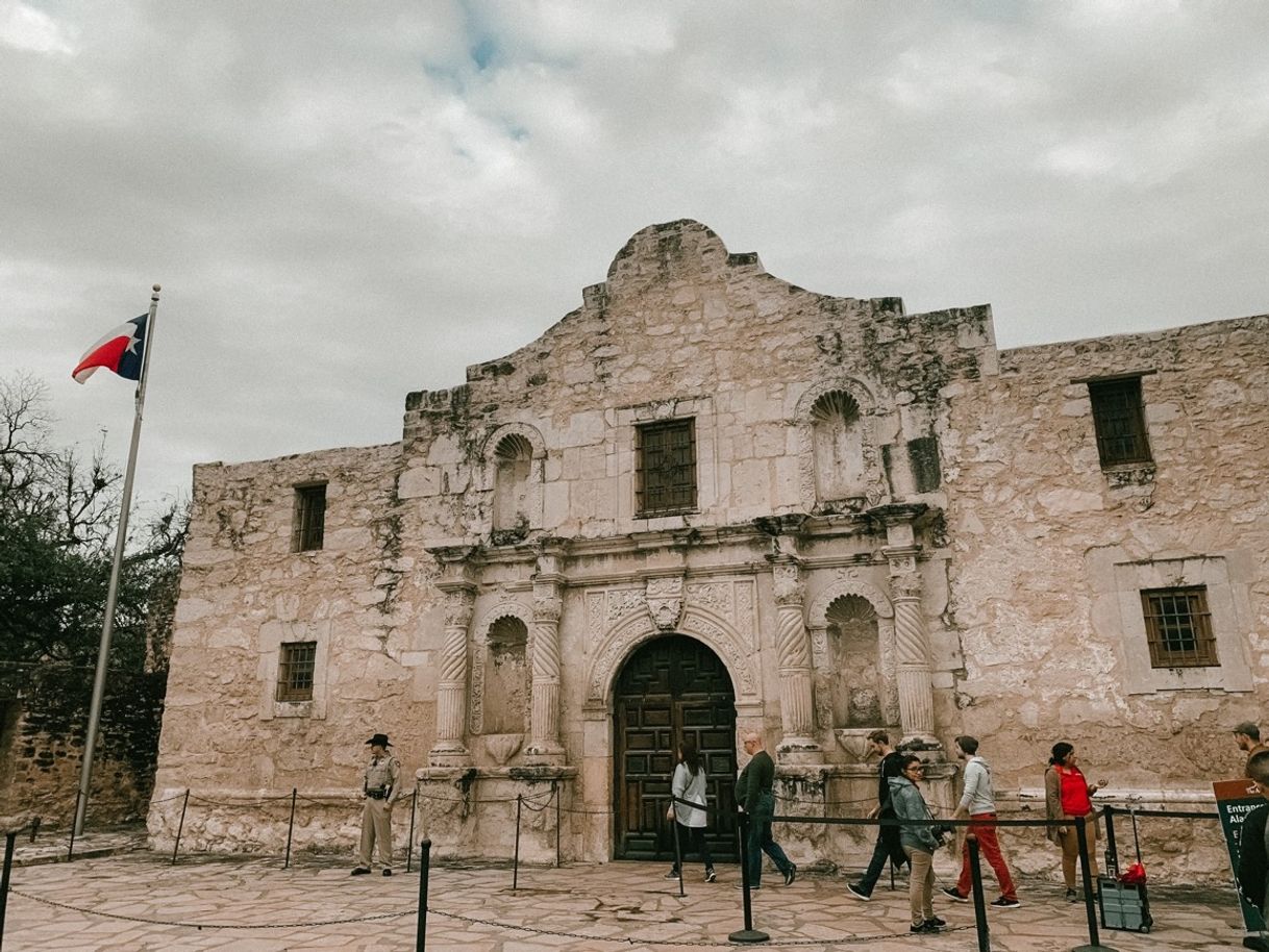 Lugar The Alamo in 1836