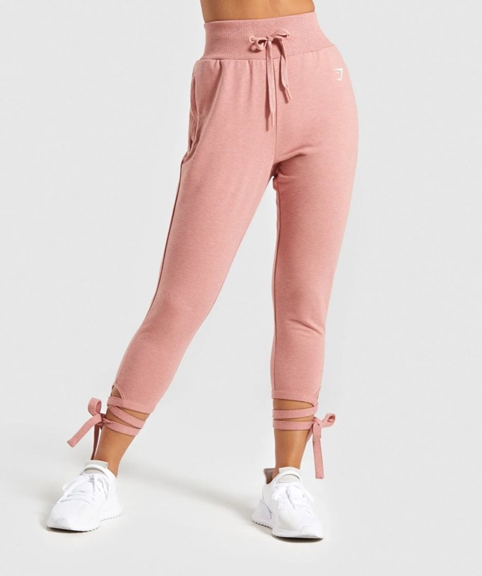 Social Gymshark Ark High Waisted Joggers - Pink