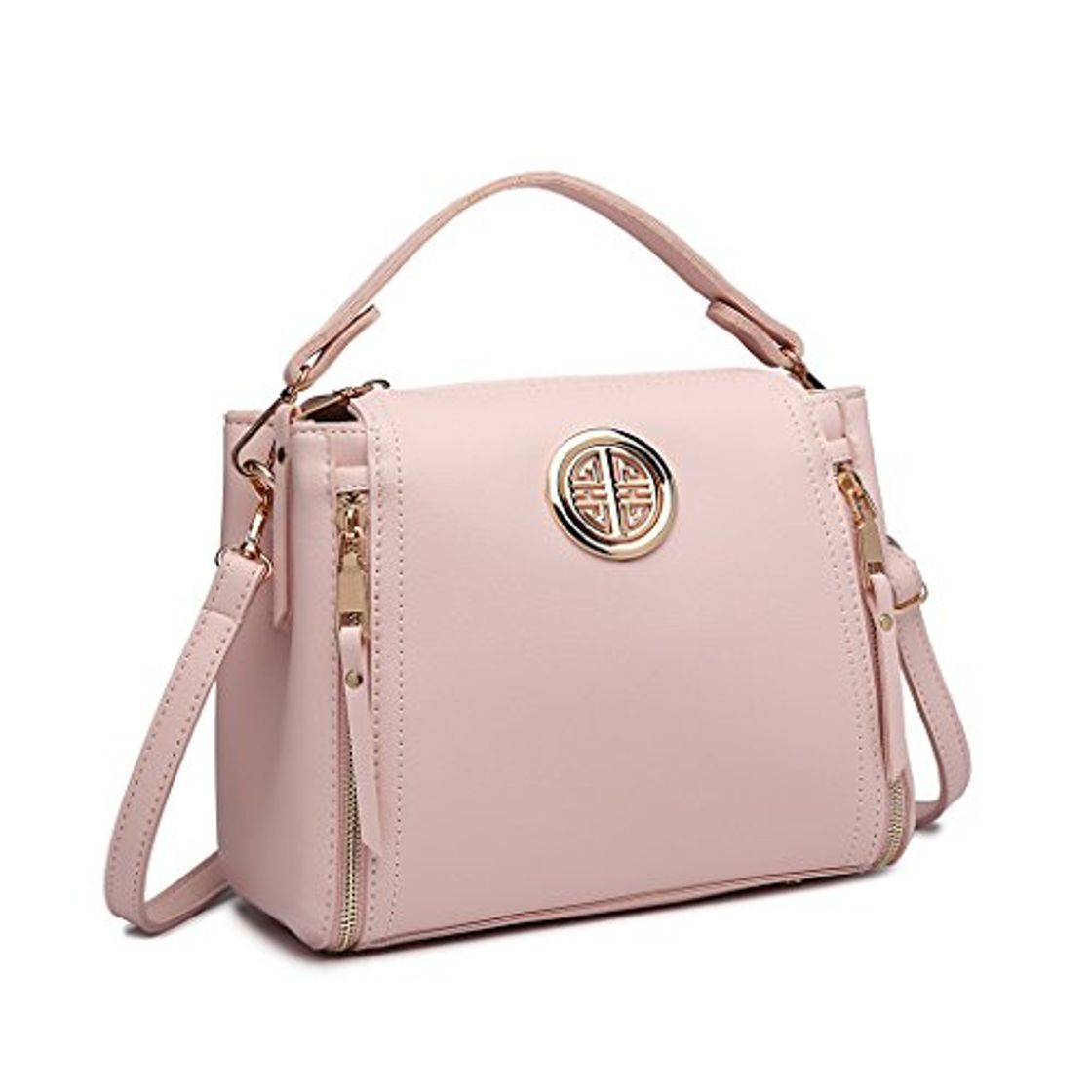 Productos Miss Lulu Marca Mujeres Top Mango Bolsa Pu cuero cruzada bolso elegante