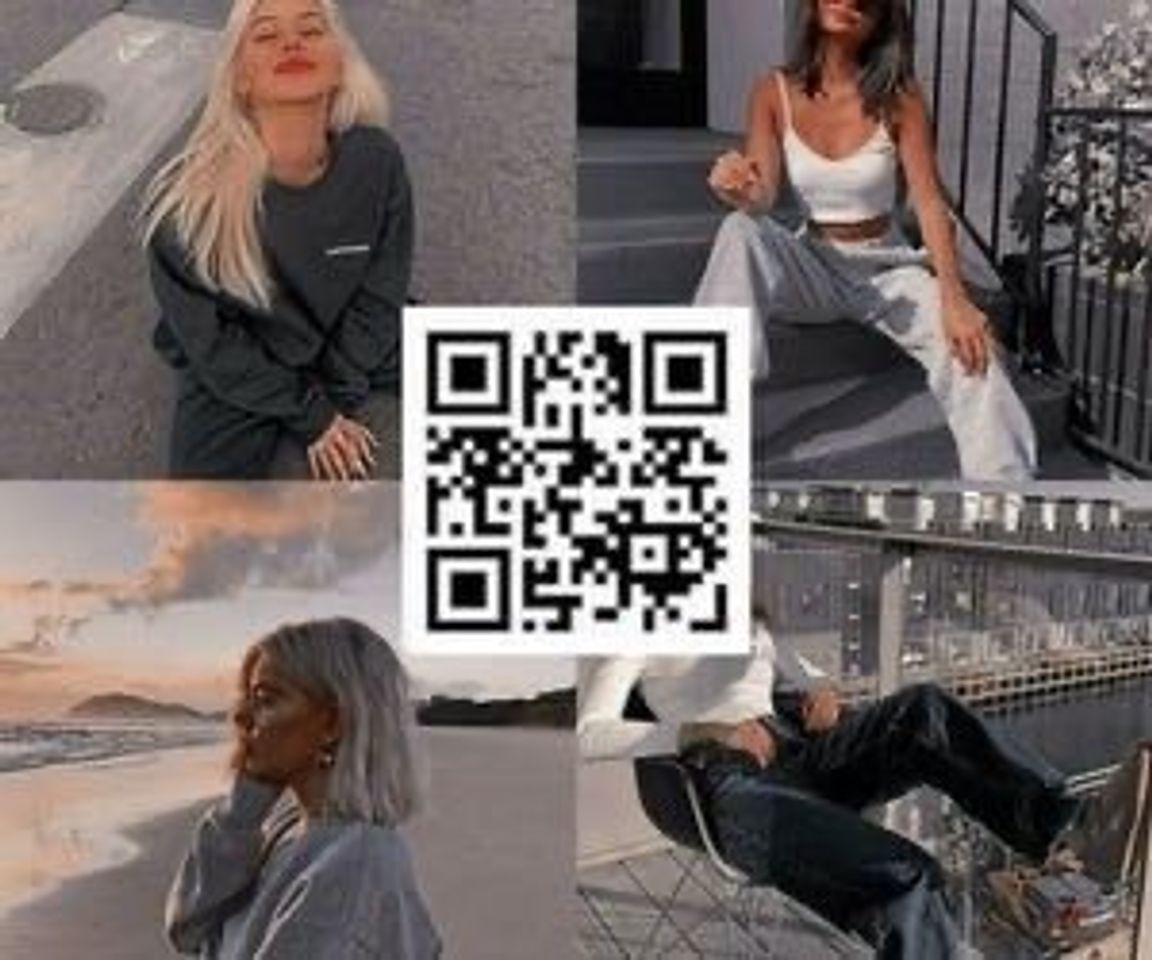 Fashion Filtros QR code do polar 🖤