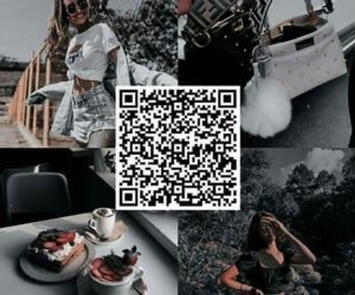 Fashion Filtros QR code do polar 🖤