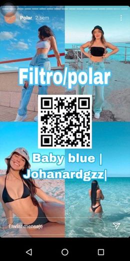 Filtro baby blue polar 