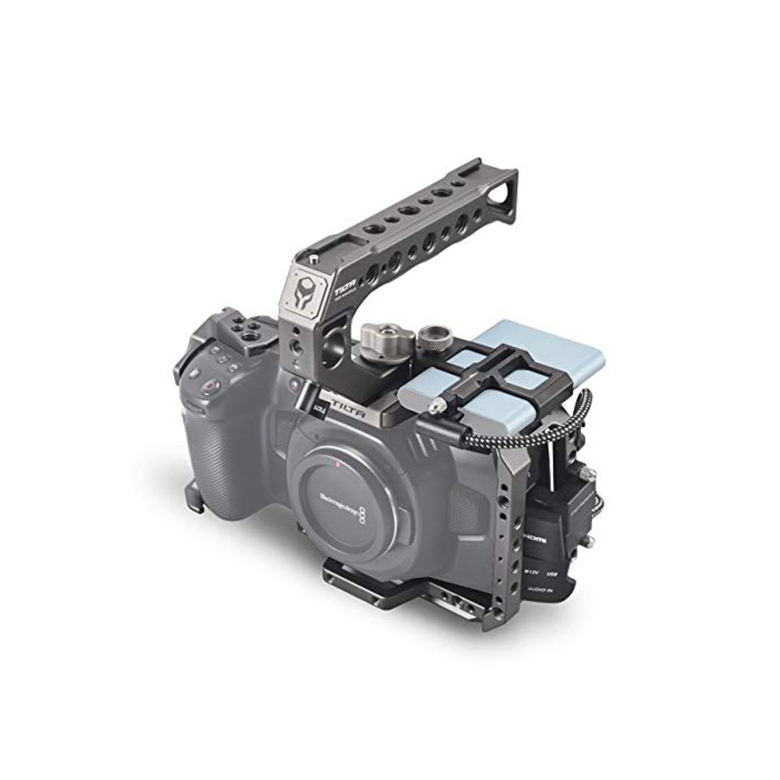 Social Tilta Gray) TILTA TA-T01-B-G Cámara de Cine de Bolsillo para BMPCC 4K