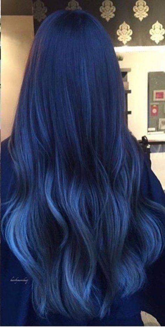 Fashion Blue hair