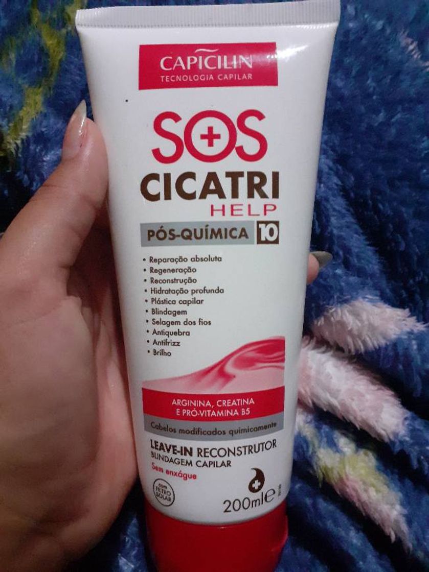 Fashion Leave-In Reconstrutor S.O.S Cicatri Help Pós Química 200ml ...