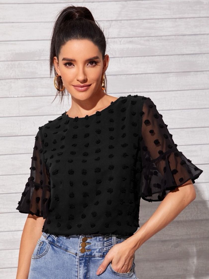 Fashion Blusa preta 