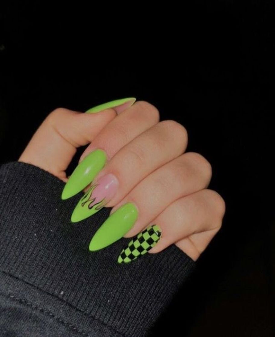 Fashion Green Nail💚