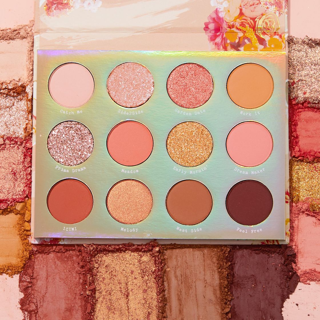 Product Sweet Talk Warm Coral Eyeshadow Palette