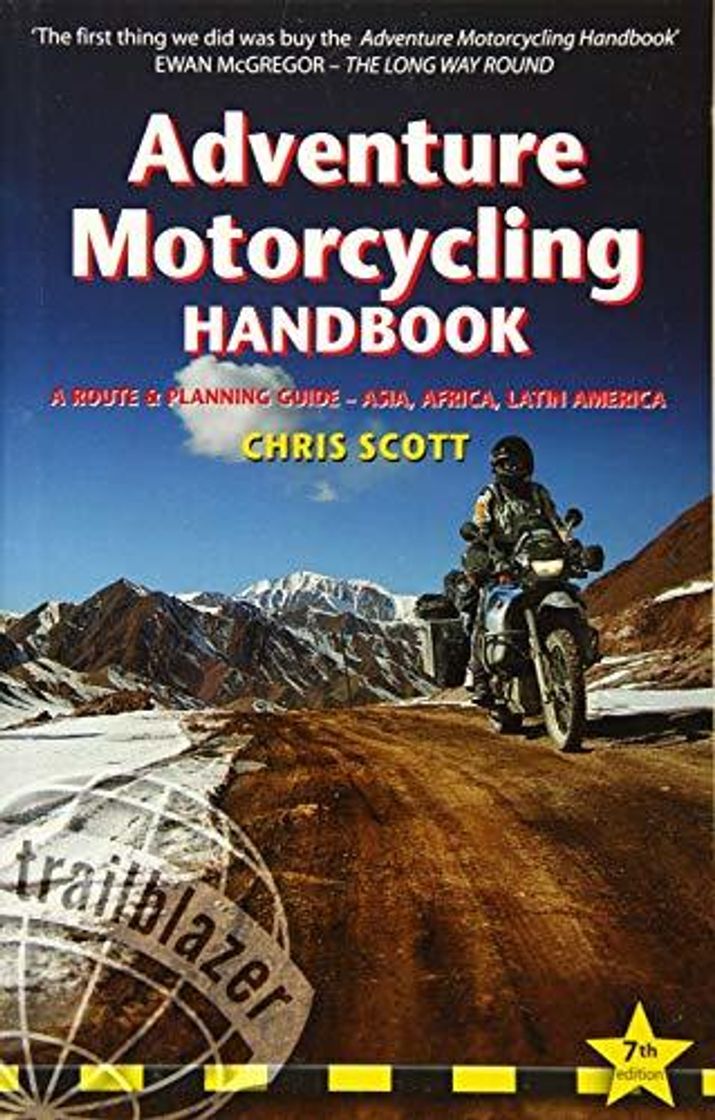 Libros Adventure Motorcycling Handbook. Trailblazer.