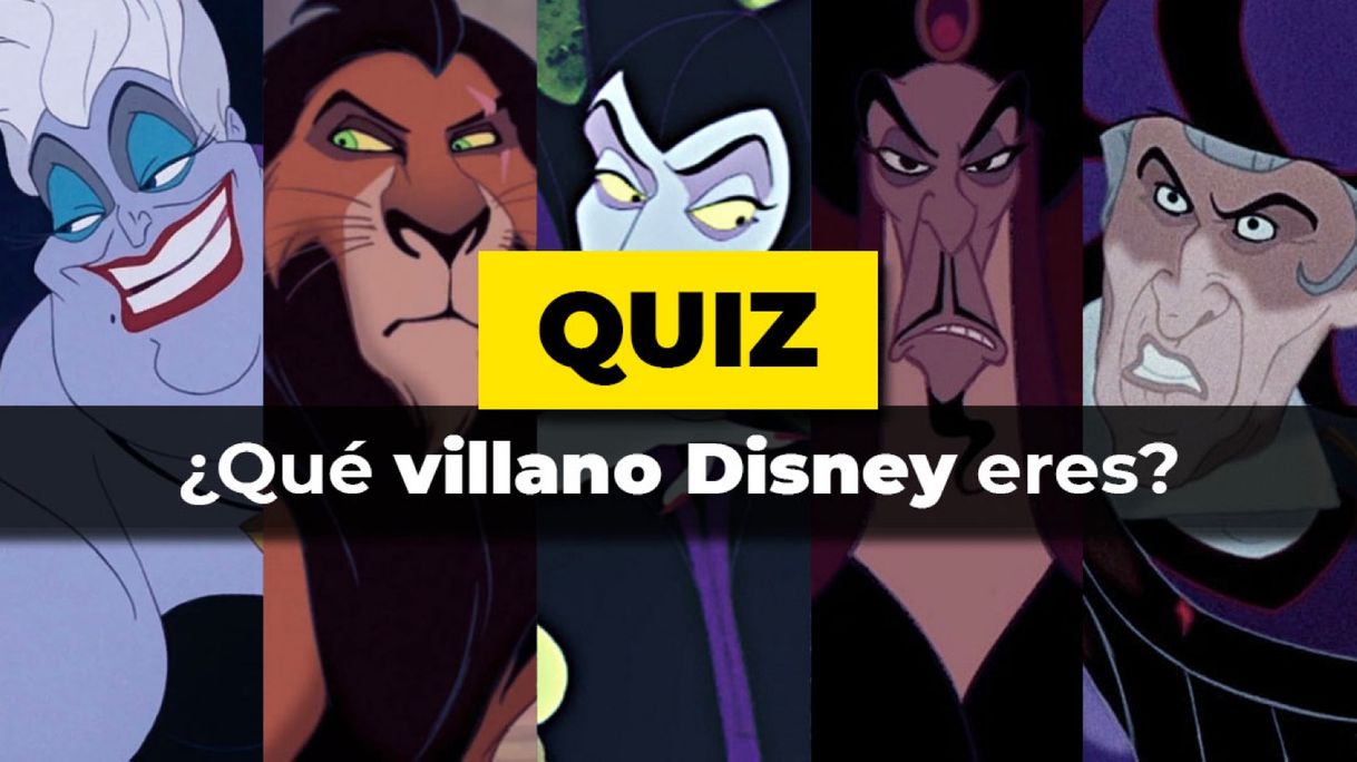 Moda Test: ¿Qué villano Disney eres? | Friki Maestro