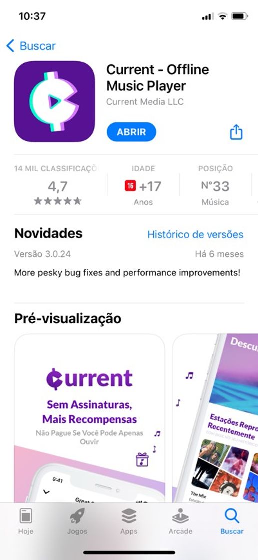 Canción App musical paga em dólar para você ouvir música. Isso mesmo