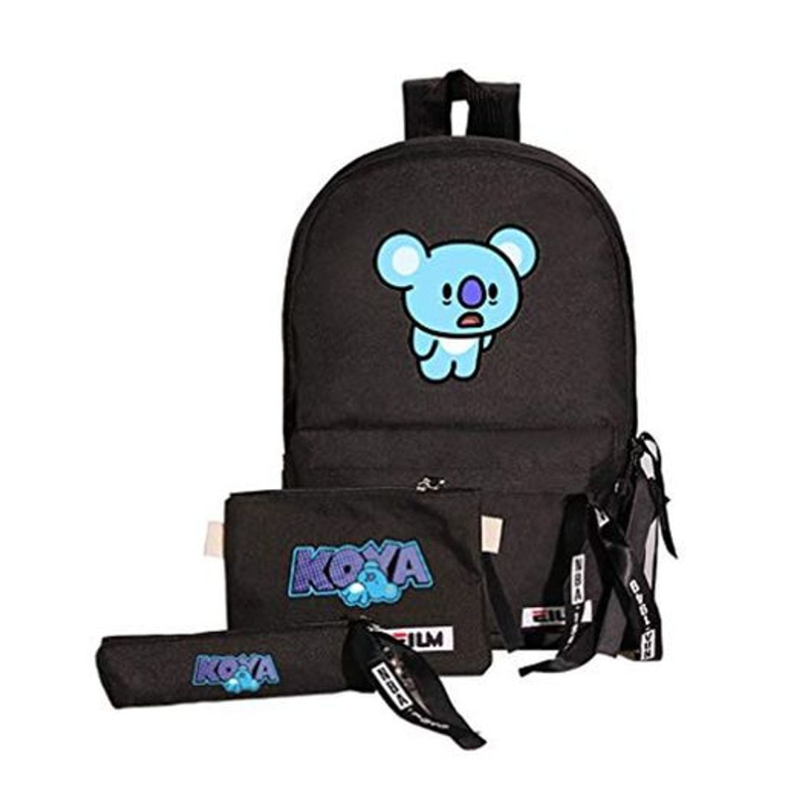 Products GFEIW Mochila KPOP BTS Bangtan Boys con Estuche de lápices BTS y