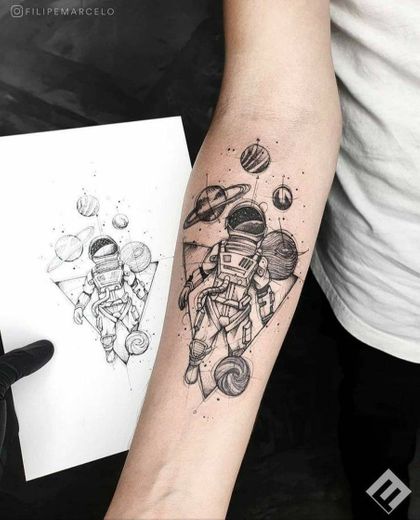 Tatuagem | Astronomia 🌌