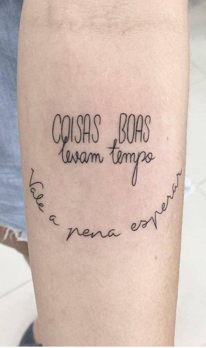 Fashion Tatuagem frases, fofas