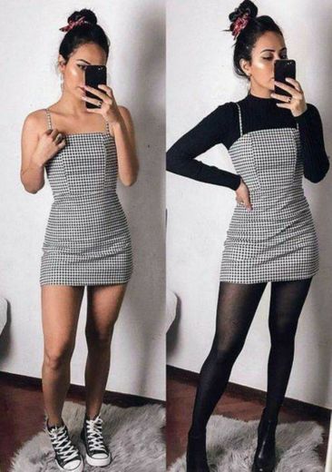 Um vestido, duas opções