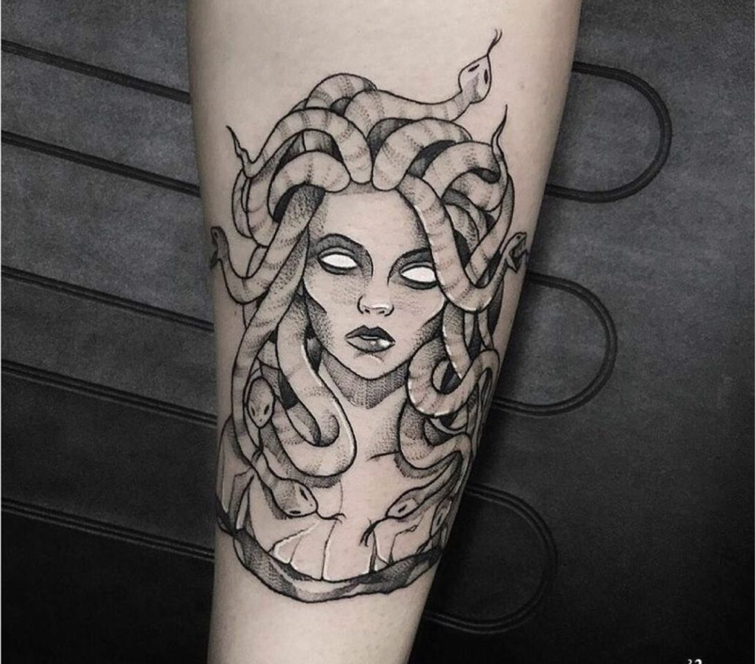 Moda Tatuagem medusa