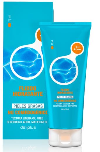Crema facial fluida Hidratante Oil Free Deliplus | Mercadona compra ...