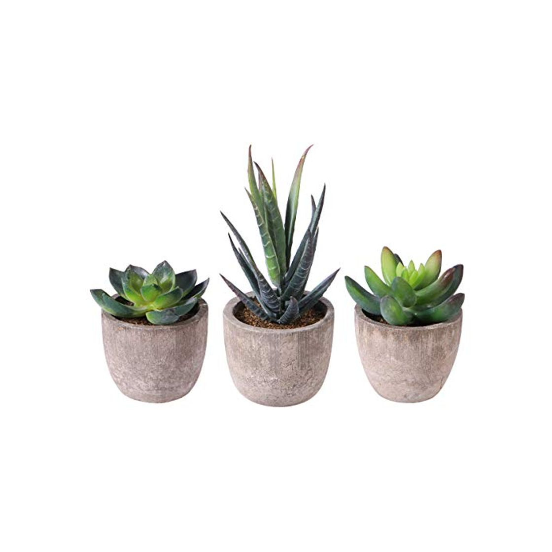 Products OUNONA 3 UNIDS Plantas Suculentas Artificiales Exterior Faux Suculenta Macetas Decorativas Artificiales