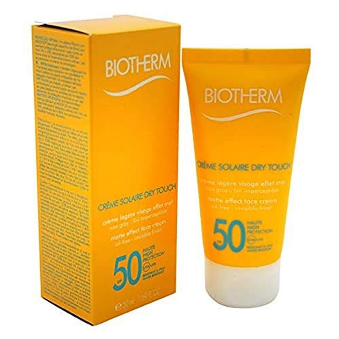 Belleza Biotherm Sun Crème Solaire Visage Dry Touch SPF50 Protector Solar