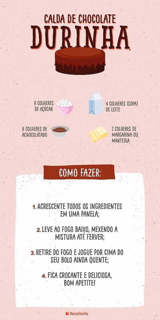 Moda Calda de chocolate 🍫