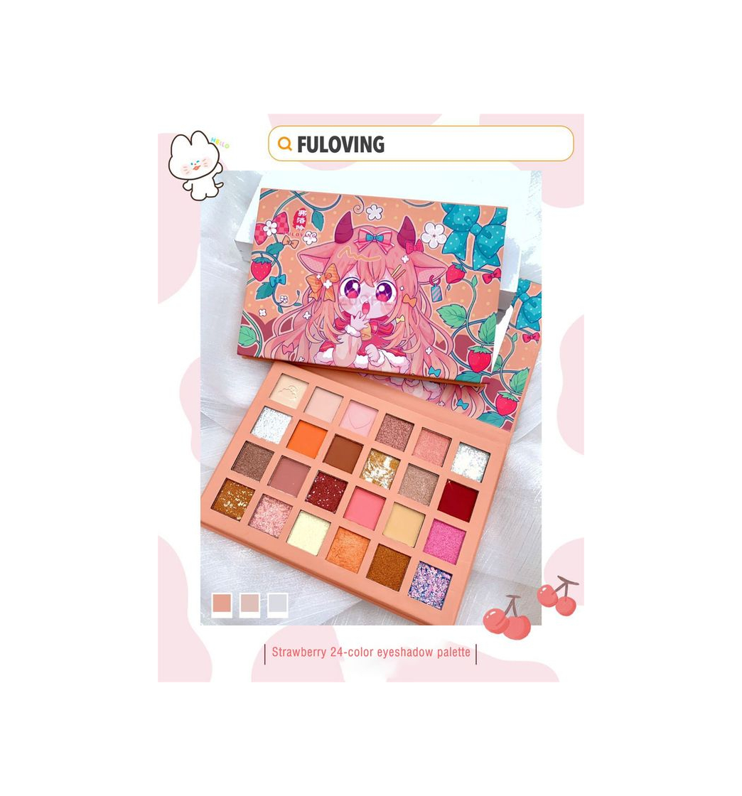 Belleza QUE FOFO! paleta de sombras diversas coree