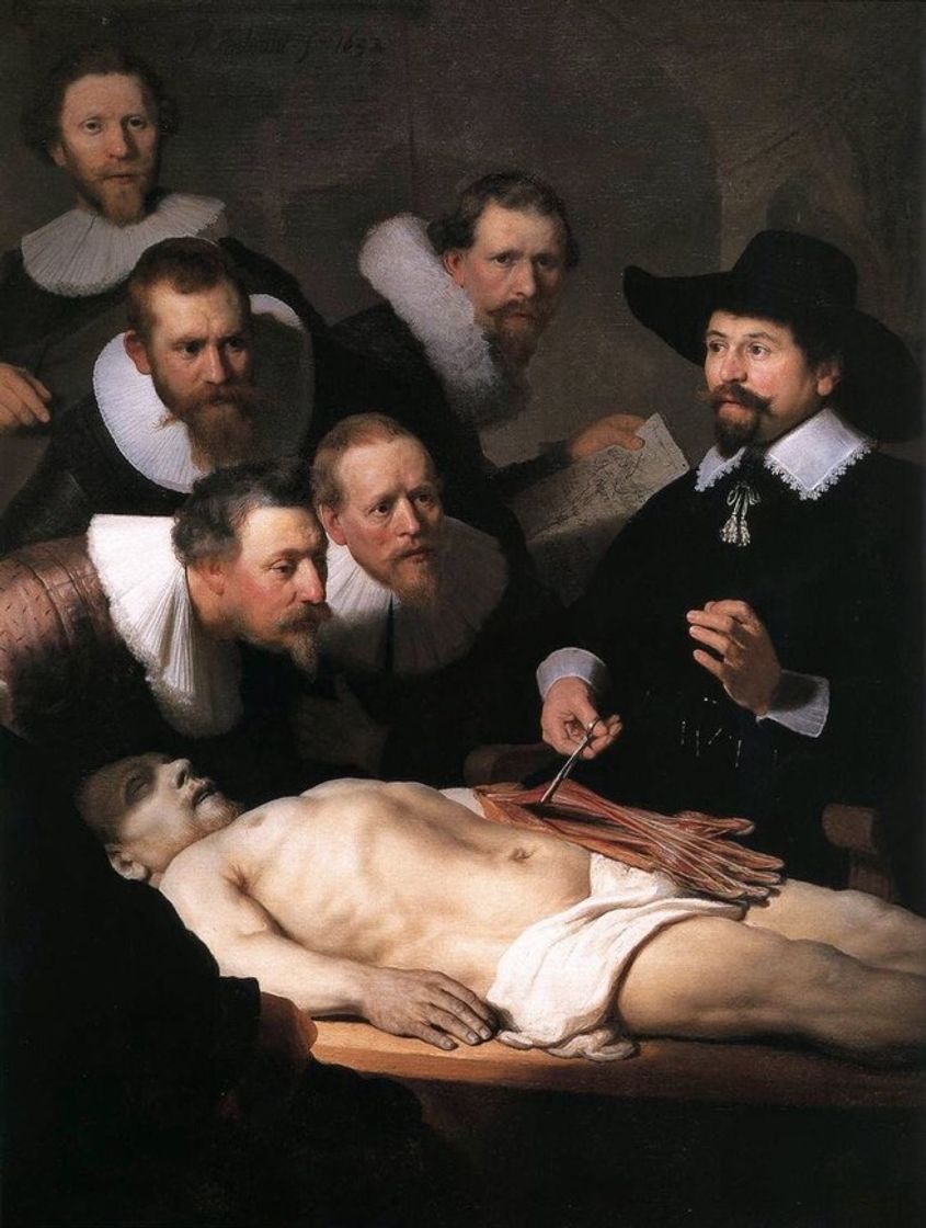 Social La lección de anatomía del Dr. Nicolaes Tulp (Rembrandt)
