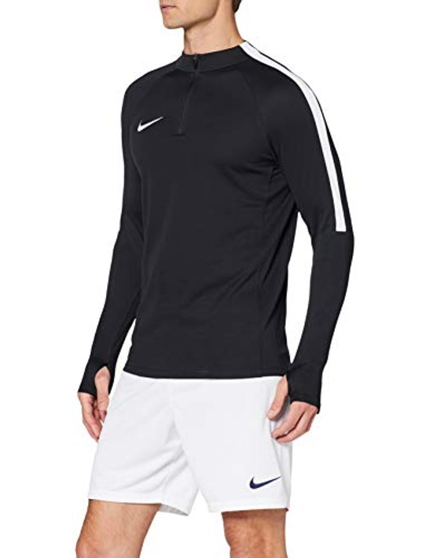 Moda Nike 807063-065, Camiseta de Manga Larga Para Hombre, Negro