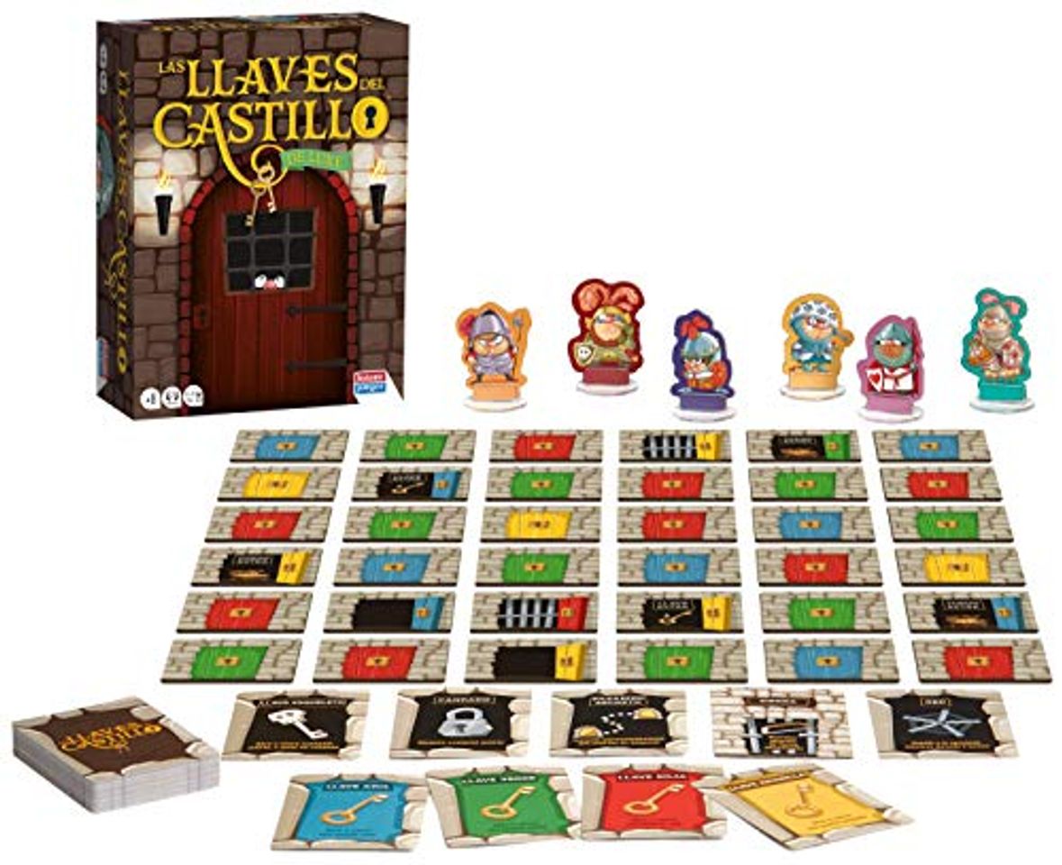 Producto Falomir-Las Llaves del Castillo de Luxe Juego de Mesa, Multicolor