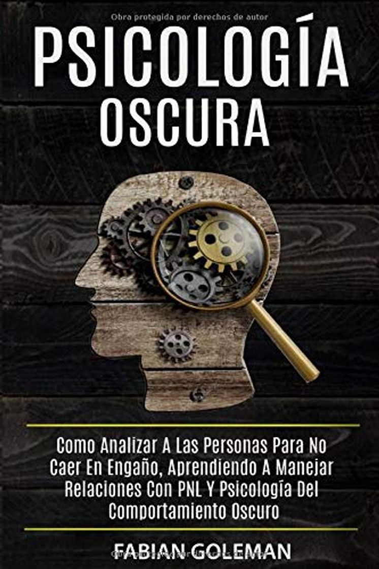 Book Psicología Oscura: Como Analizar A Las Personas Para No Caer En Engaño,