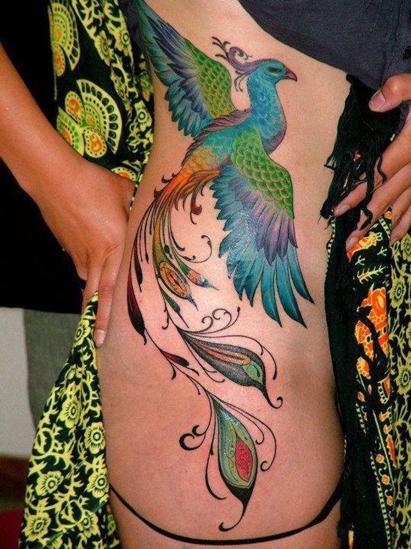 Moda Tatoo fenix ❤